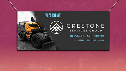 custom designed vinyl banner
